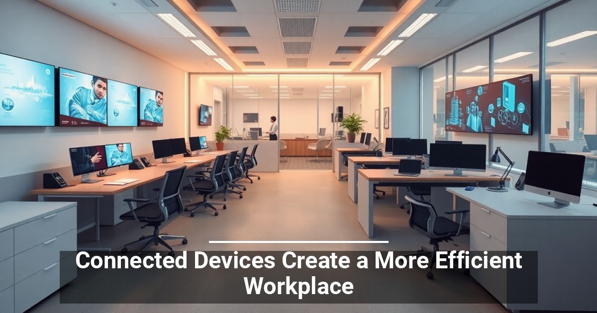 Connected Devices Create a More Efficient Workplace